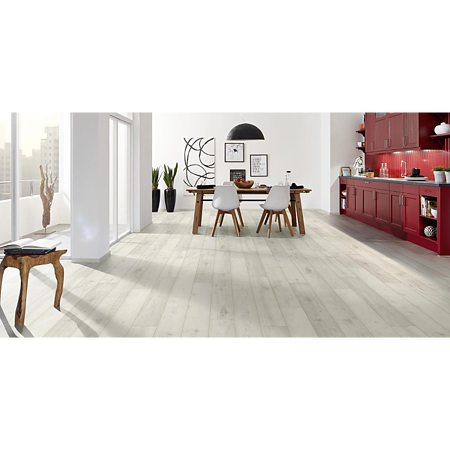 Parchet laminat, Kronostep HCV K336 Iceberg Oak grosime 12 mm, AC6, 1,285 x 192 mm