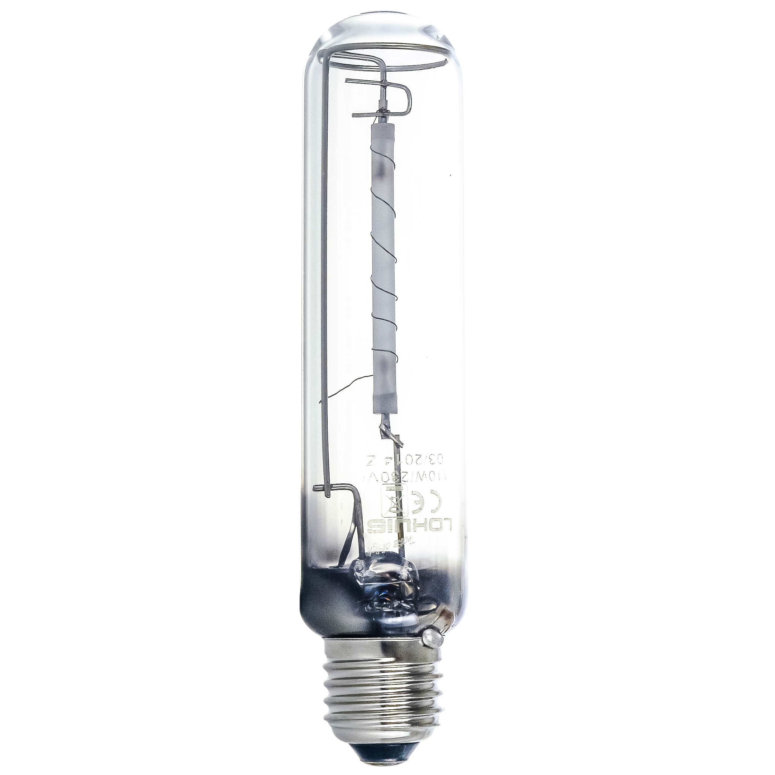 Bec sodiu cu igniter incorporat Lohuis, tubular, E27, 110W, 8000 lm, lumina calda 2000 K