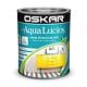 Vopsea Oskar Aqua Lucios, pentru lemn/metal/zidarie, interior/exterior, pe baza de apa, galben, 0,6 l