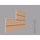 Termosistem decorativ FPTD05, polistiren, 500 x 80 x 2000 mm