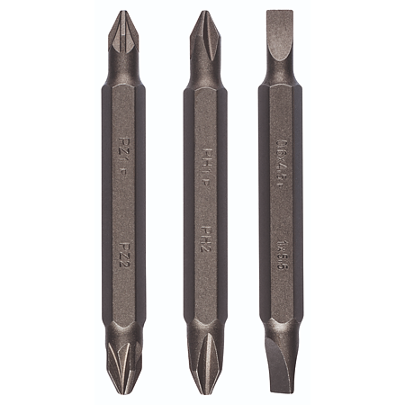 Set capete surubelnite duble Bosch, Hex, PH, 3 piese