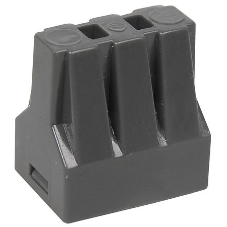 Clema de montaj cu pasta IEK, 2.5 mmp, negru, 3 conexiuni, 4 bucati