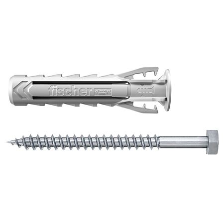 Diblu din nailon cu surub, Fischer SX Plus, 12 x 60 mm, 3 bucati