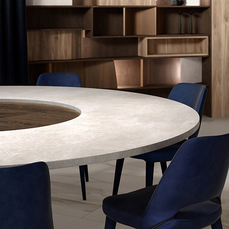 Blat masa bucatarie Kronospan Trends 20/21 K367PH Slim Line, ceramic, Marmura Navona, 4100 x 1300 x 12 mm