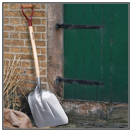 Lopata zapada si cereale Fiskars, aluminiu, 1268 x 310 x 200 mm