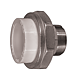 Racord olandez alama Vesbo, filet exterior, PPR, alb, 63 mm x 2 inch