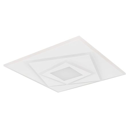 Plafoniera Globo Horni, metal, 1 x LED, 24W, alb, 40 x 40 cm