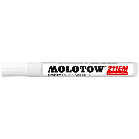 Marker permanent grafitti artist Molotow 211EM, reincarcabil, 4 mm