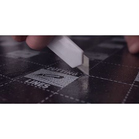 Folie parchet poliuretan Afirmax Vinyl Smart, negru, 1 mm, 8.5 x 1.18 m