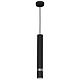 Suspensie Joker, 1xGU10, metal, negru/crom