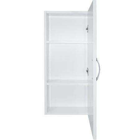 Dulap baie Savini Due, montaj suspendat, 1 usa , PAL mat, alb, 31.5 x 71 x 25 cm