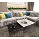 Blat bucatarie Kronospan 368PH, mat, Marmura gri, 4100 x 650 x 12 mm