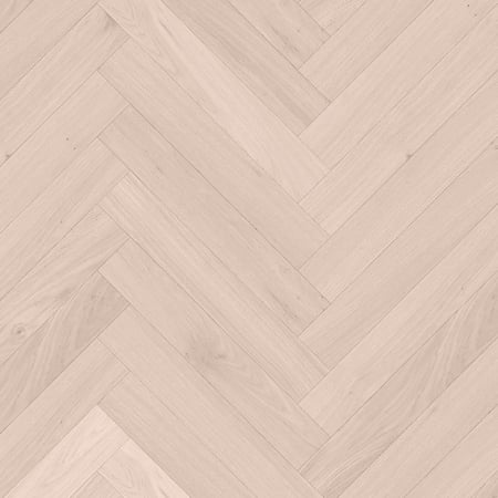 Parchet laminat furniruit 9,5 mm Berry Alloc Parqwood Herringbone Oak Calm Albatre, placa tip B, clasa de trafic comercial intens 33, abraziune AC5, OmniLoc A&B, 50,4 X 8,4 cm