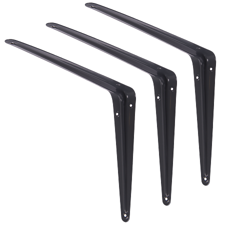 Consola din tabla, gri, 300 x 350 x 48 mm