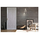 Usa interior plina Pamate U-84, reversibila, MDF, gri, toc 10 cm, 200 x 70 x 3.8 cm