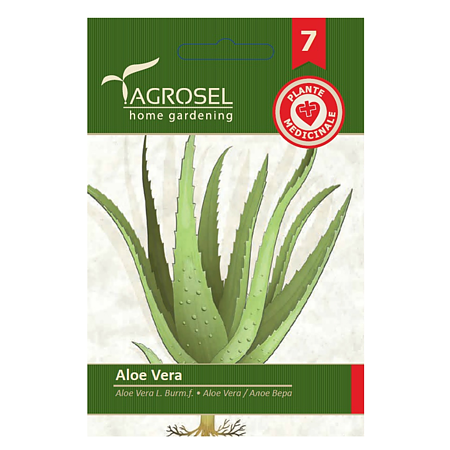 Seminte Aloe vera Agrosel, 0.1 g