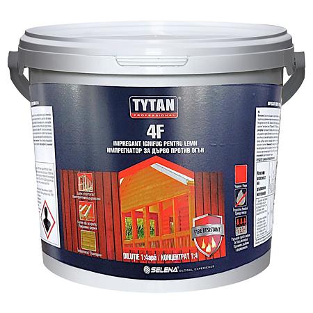 Impregnant ignifug pentru lemn Tytan 4F, 5 kg