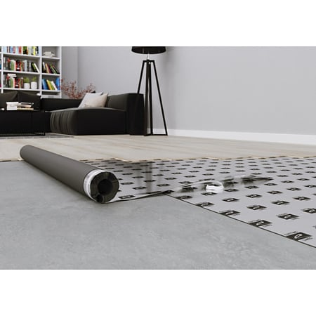 Folie izolatoare parchet Afirmax Optimus Aquastop, impotriva umezelii, material PEHD + PET, 2 mm, 10 x 1 m