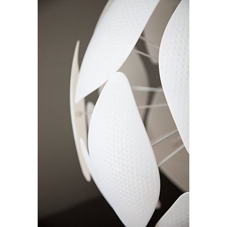 Pendul Philips Chiffon, 1 x E27, 60W, H2075 x D590 mm, alb