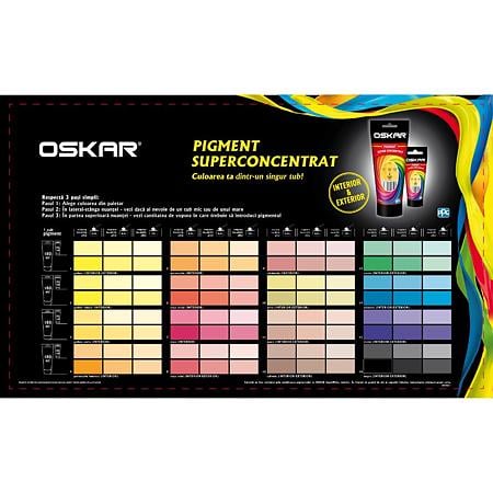 Pigment vopsea lavabila Oskar super concentrat, rosu 7, 30 ml