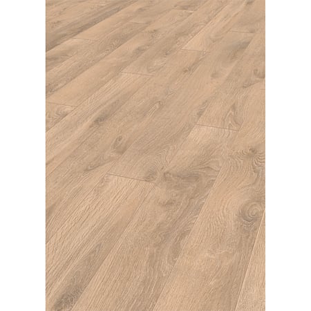 Parchet laminat 8 mm Kronospan Super Natural 8575 Blonde Oak, nuanta medie, clasa de trafic 32, twin click + si 1click2go pure +, 1288 x 195 mm