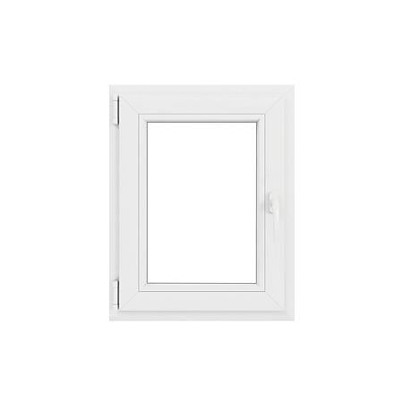 Fereastra PVC, 4 camere, deschidere simpla, stanga, alb, 60 x 80 cm 