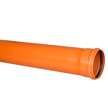 Teava PVC SN4 Valplast, canalizare exterioara, cu mufa si garnitura, diametru 160 mm, 3 m