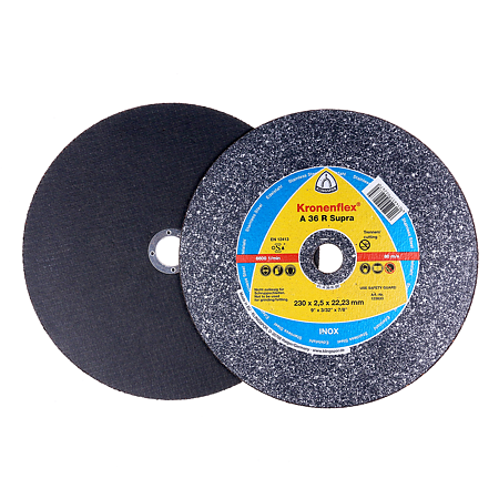 Disc debitare inox, Klingspor 123833, 230 x 22.23 x 2.5 mm
