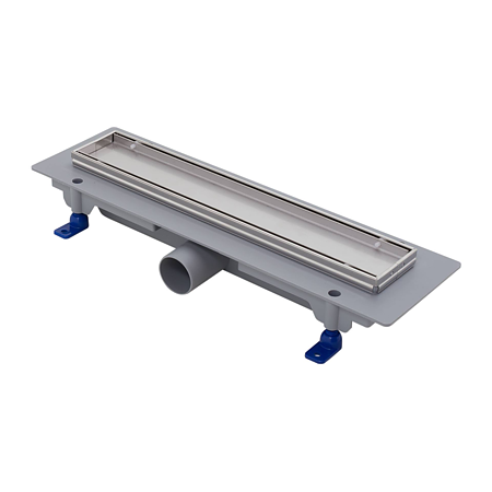 Rigola dus Liv Standard, cu gratar, inox, ø 40 mm, 35 cm