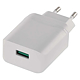 Adaptor USB universal Emos Quick, 1 USB, 3A, 18 W, alb