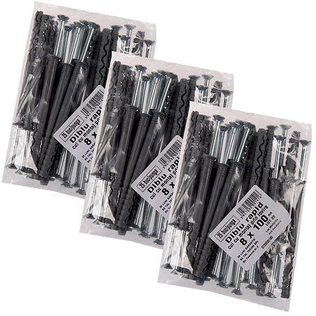 Diblu rapid Y cu surub, 8 x 100 mm, 25 buc/punga