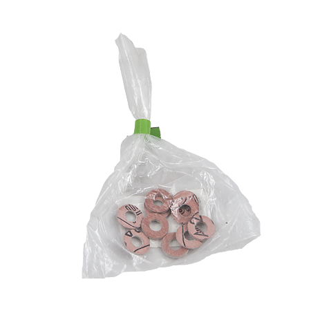 Garnitura racord flexibil, marsit, 3/8 inch, set 10 buc