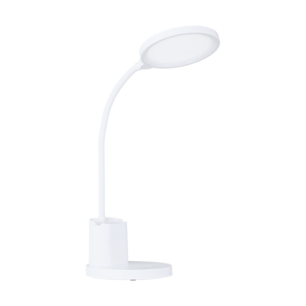Lampa birou Rehamna, LED, plastic, alb, 55 x 15 cm