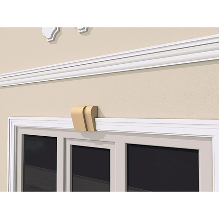 Cheie de bolta FPCB05, polistiren EPS100 + mortar, 200 x 100 x 170 mm