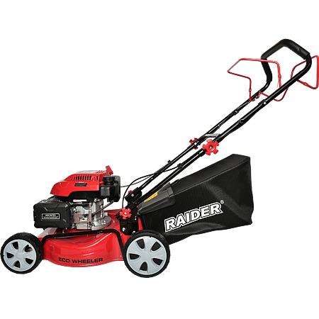 Masina de tuns iarba Raider RD-GLM04, benzina, 3,4CP, diametru taiere 410 mm