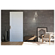 Usa interior plina Pamate U-83, reversibila, MDF, Alb, toc 10 cm, 200 x 60 x 4 cm