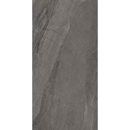 Gresie portelanata Halley de exterior/interior antracit mat, dreptunghiulara, 120 x 60 cm