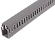 Canal slitat pentru cabluri, 25 x 40 mm, 2 m gri