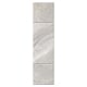 Gresie portelanata  Kai Ceramics Santana mix gri mat, dreptunghiulara, aspect de piatra, 15,5 x 60,5 cm