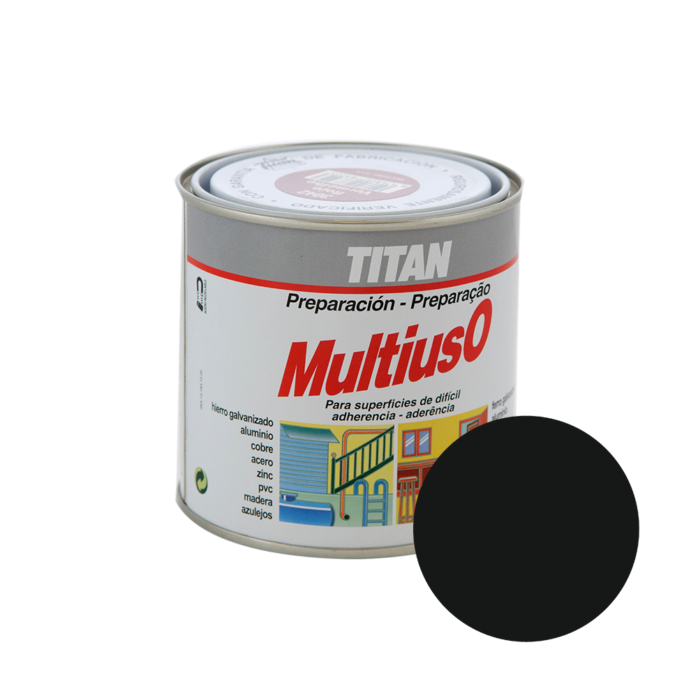 Grund univeral, Titan, negru, 0.5 L