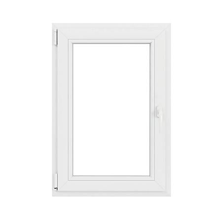 Fereastra PVC, 5 camere, deschidere oscilobatanta, stanga, alb, 70 x 120 cm 