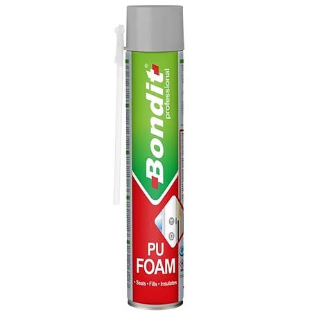 Spuma de montaj cu pai Bondit 750 MI, 750 g