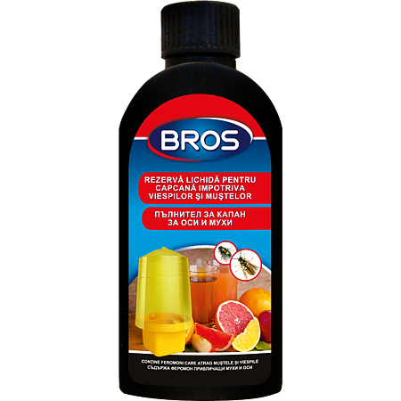 Rezerva Bros lichida pentru capcana impotriva viespilor si mustelor, 200 ml