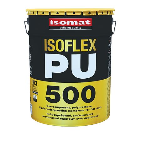 Membrana hidroizolanta poliuretanica Isomat ISOFLEX-PU 500, alb, 25 kg