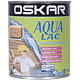 Lac pentru lemn Oskar Aqua, stejar auriu, interior/exterior, 0.75 l