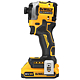 Masina de insurubat cu percutie DeWalt DCF850D2T-QW, 18 V XR, 2 x 2 Ah, prindere hexagonala, 3800 bpm Masina de insurubat cu percutie DeWalt DCF850D2T-QW, 18 V XR, 2 x 2 Ah, prindere hexagonala, 3800 bpm