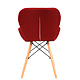 Scaun bucatarie / living Eliza, tapitat, catifea, cadru de lemn, rosu, max. 110 Kg., 73 x 47 cm Scaun bucatarie / living Eliza, tapitat, catifea, cadru de lemn, rosu, max. 110 Kg., 73 x 47 cm