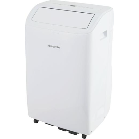 Aer conditionat portabil Hisense APC12QC, 12000 BTU, A, Wi-Fi, Inverter, Functie Dezumidificare, kit instalare inclus, alb