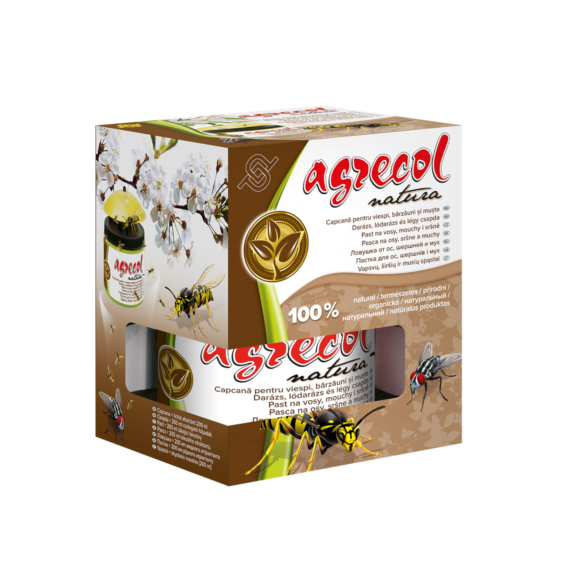 Capcana pentru viespi, bondari si muste Agrecol, 140 g 140