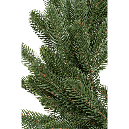 Coronita brad artifical Barocco, verde, diametru 40 cm
